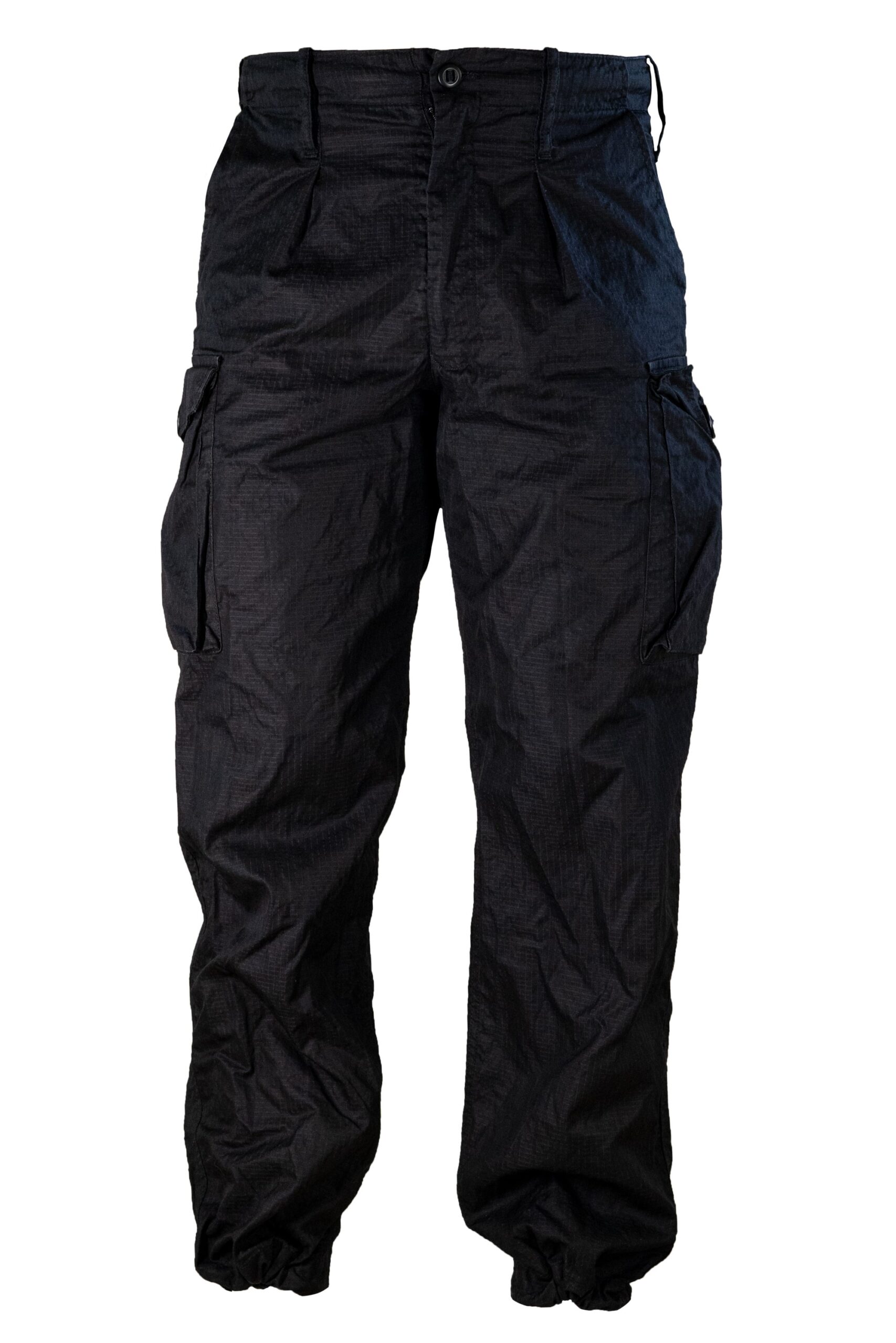 British Army Ripstop Field Trousers Black - Outdoors