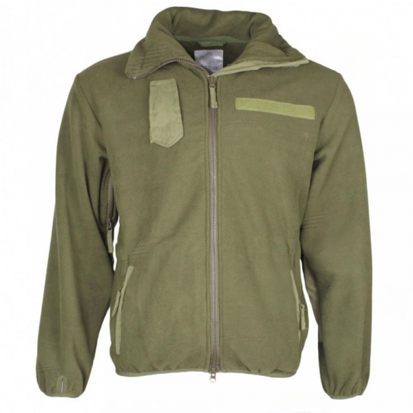 German Army Fleece Jacket Olive - Outdoors